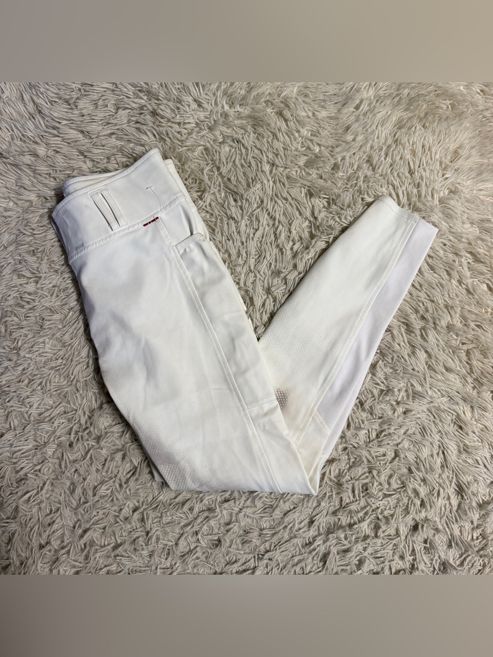 Women’s Size 30R White B VertigoHorseback Riding Breeches